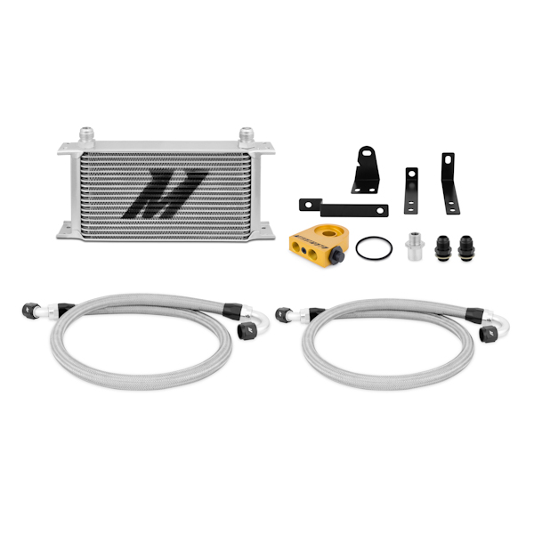 Mishimoto — Mishimoto 00-09 Honda S2000 Thermostatic Oil Cooler Kit - Silver - view 10